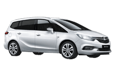 Van Hire Stevenage - Vauxhall Zafira 7-Seater - Minibus hire Stevenage